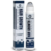 Puggaree Redensyl roll-on bottle showing targeted scalp treatment for fuller-looking hair
