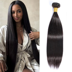 Puhasty 30 inch natural color straight bundles for daily wear and special occasions
