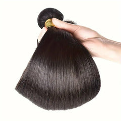 Puhasty straight bundle close up highlighting true length and clean ends
