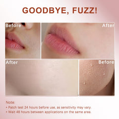 PUILOG plant-powered formula for gentle facial hair removal on delicate areas
