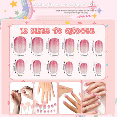 Pumkryth short-length nails for comfortable kid wear.