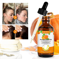 Pumpkin Seed Oil as a daily facial oil for smooth skin and vitality.