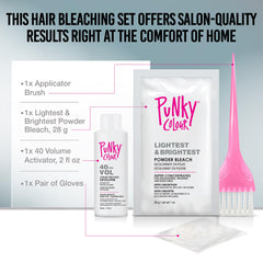 Punky Colour bleach powder 28 g ready for fast, bright lift