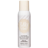 Punky Siberian White hair color spray bottle for quick, non-damaging color.