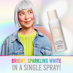 Punky Siberian White washes out in one shampoo for temporary color.