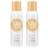Punky temporary hair highlight spray bottle shows natural blonde wash-out color.