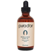 PURA D'OR Biotin Cuticle Nail Oil bottle with dropper for precise daily hydration.