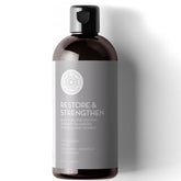 Pure Body Naturals Hair Loss Shampoo bottle showing the 16 oz size for thinning care.