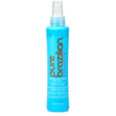 Pure Brazilian Leave-In Conditioner being applied to hair for daily care