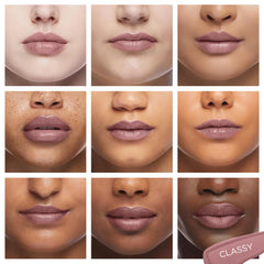 Pure Cosmetics lip gloss with natural ingredients for nourishment.