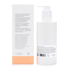 Close-up of Pure Fiji Mango Lotion ingredients highlighting coconut oil and exotic oils.
