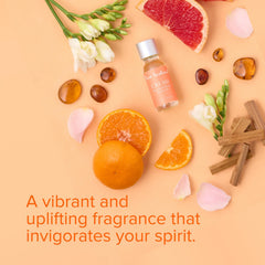 Pure Instinct CRUSH fragrance notes showing citrus and floral harmony with a warm base.