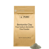 Pure Original Ingredients Bentonite Clay packaging shown for gentle skincare prep and purity.