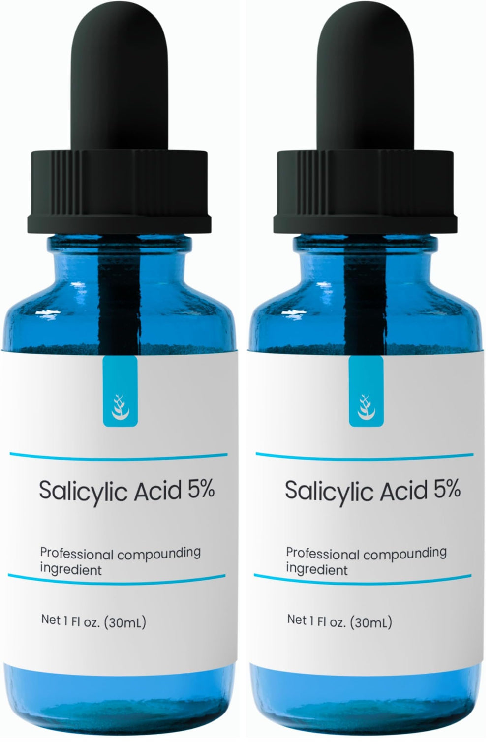 Pure Original Ingredients Salicylic Acid 5% Solution bottle front, ideal for gentle exfoliation