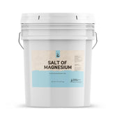 Pure Original Ingredients salt of magnesium in a 5-gallon bucket for versatile bath soaks.