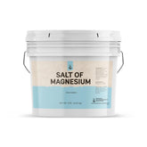Pure Original Ingredients Salt of Magnesium in a resealable bucket for easy storage
