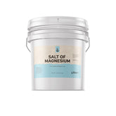 Pure Original Ingredients Salt of Magnesium bucket for easy storage and resealability.