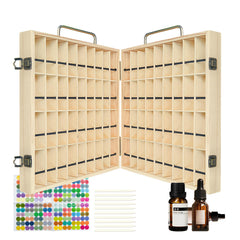 Pure Vie wooden box with handles and latches for secure travel and display