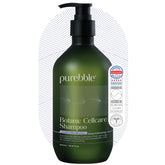 Purebble Deep Cleansing Botanic Cellcare Shampoo bottle showing clean scalp benefit