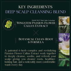 Purebble Plant Calluses ingredient visual illustrating scalp nourishment