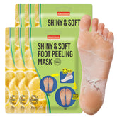 Purederm Shiny Soft Foot Peeling Mask 6-pack front view for at-home spa use