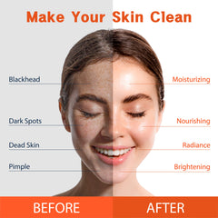 Purederm vegan vitamin sheet mask on face delivering refreshed look