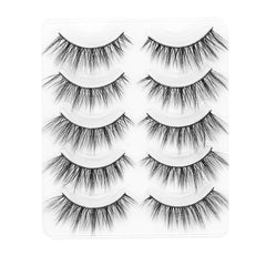 PURELEOR 3D mink-inspired lashes 15mm for dramatic, yet natural evening looks.