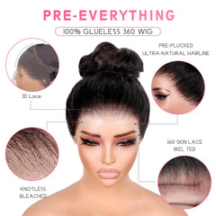 PureMiss HD lace close-up shows skinlike melt and natural look