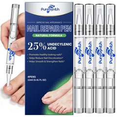 PureSynth Extra Strength Nail Repair Pen bottle with precision tip for targeted, quick-absorbing application.