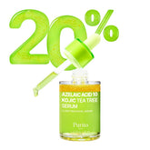 Purito Azelaic Serum bottle close-up showing lightweight, non-greasy daily use