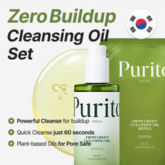 Purito From Green Cleansing Oil refill pouch promotes less waste