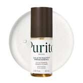 PURITO Galacto Niacin 97 dans une bouteille, hydratation légère et peau lisse.