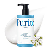 Purito Luminous Moisture Shea Butter Body Lotion Ocean Breeze pump bottle for deep hydration