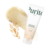Purito oat exfoliating facial polish cleanser bottle for daily hydration