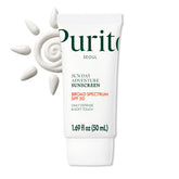 PURITO sunscreen SPF 50 with ultra-smooth texture for daily glide