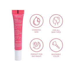 Purlisse Blush Glow Malibu Peach silky texture for seamless, dewy cheeks.