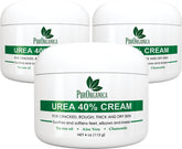 PurOrganica Urea 40% Foot Cream packaging highlights USA-made quality for premium foot care.