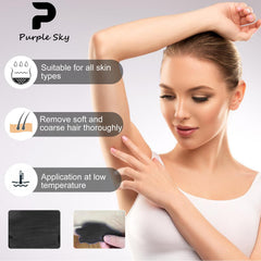 PURPLESKY stripless wax for clean, quick removals without cloth strips
