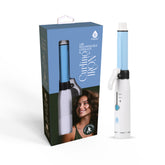 Pursonic portable cordless curler with compact travel design for on‑the‑go styling