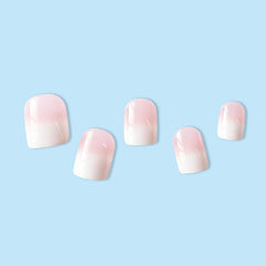 Puyokinm glossy glue-on nail kit for salon-like results at home.