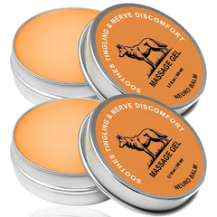 Pwkvsn Muscle and Joint Balm packaging for on-the-go soothing.