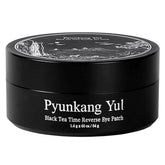 Pyunkang Yul PKY Black Tea Time Reverse Eye Patch packaging highlights hydration and nourishment.