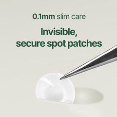 Hydrocolloid fabric close-up highlights moisture absorption from Pyunkang Yul patch.