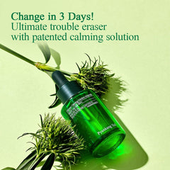 Ingredients panel shows 5 types of Cica and Tea Tree for soothing care