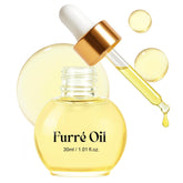 QAH Furré bottle pour shows quick, light hydration after shaving