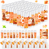QAUYETM fall lip balm set ready for gifting with 50 balms.