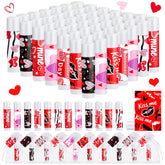 QAUYETM Valentines lip balm collection – vibrant designs for gifting and daily moisturization.