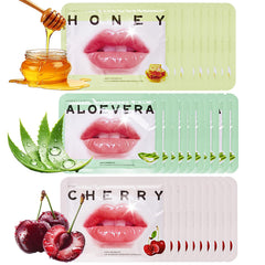 Qawnfy 30Pcs Lip Mask Set with deep hydration for dry lips
