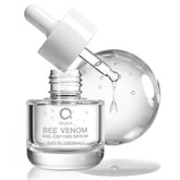 Qgala Bee Venom Serum bottle for a premium skincare ritual.