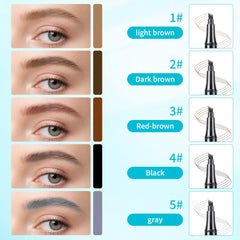 QIC Eyebrow Pencil doubles as eyeliner for versatile eye looks.